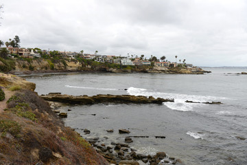 La Jolla view in San Diego, California