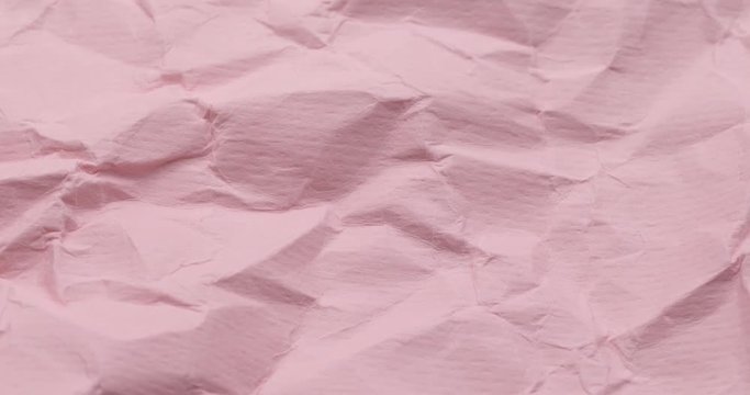 Pink wrinkle texture in rotation