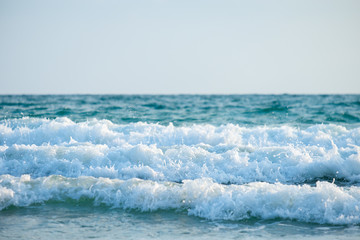 Wave on the beach