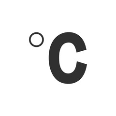 Celsius vector icon