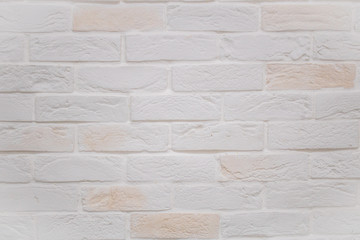 White Bricks Background