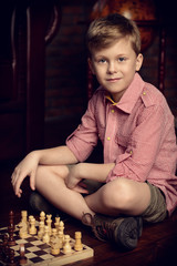 young chess player