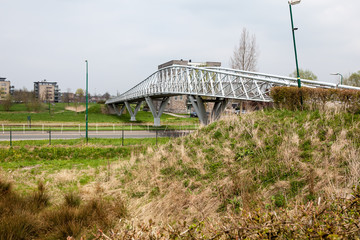 An bicycle bridge