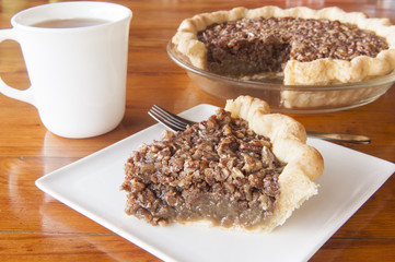 Pecan Pie with Tea