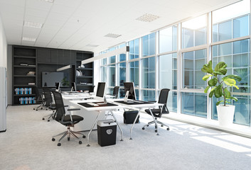 Fototapeta modern office interior. obraz