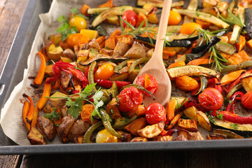 baked roast vegetable