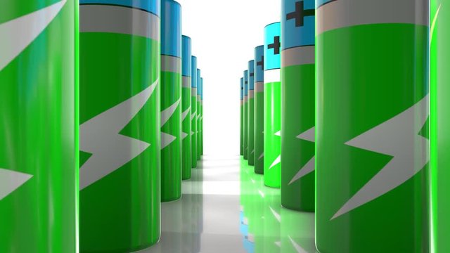 Green battery power with fast recharge source of green electricity