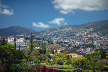 View on Funchal city Madeira
