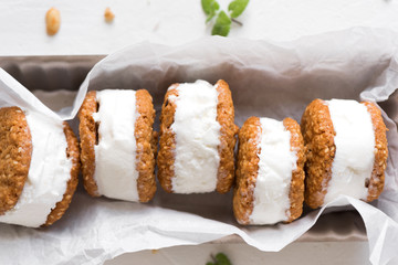 Ice cream sandwiches
