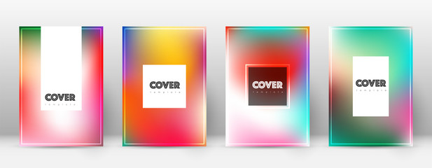 Flyer layout. Hipster uncommon template for Brochure, Annual Report, Magazine, Poster, Corporate Presentation, Portfolio, Flyer. Alluring bright cover page.