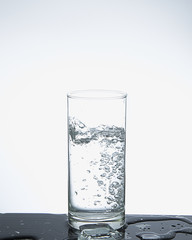 glass of water splash