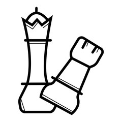 Strategy icon vector