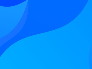 Light blue geometric background with wavy shapes, lines. Vector illustration. Dynamic motion style. Modern minimalist style 