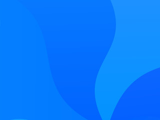 Light blue geometric background with wavy shapes, lines. Vector illustration. Dynamic motion style. Modern minimalist style 