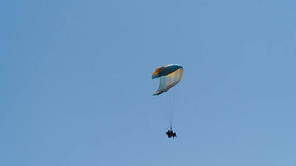 Parachute flight over Alanya with an instructor