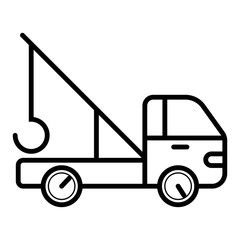 truck crane icon