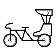 Tuk Tuk Thailand Transport Vecto