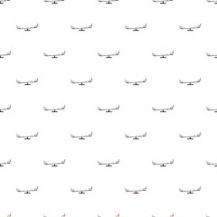 Swing balancer pattern seamless repeat in cartoon style vector illustration