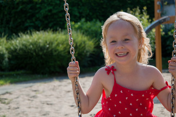 girl on the swing