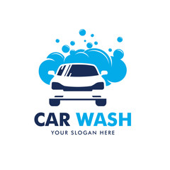 Car Wash Logo Vector