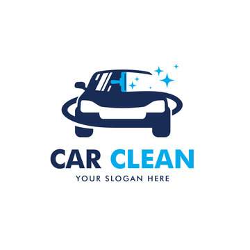 Car Clean Logo Vector