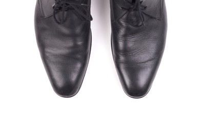 Expensive formal shoes, isolated