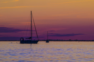 Tramonti in barca