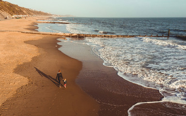 Bournemouth Beach at sunset