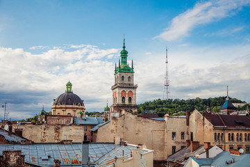 Fototapeta premium Lviv panoramic view