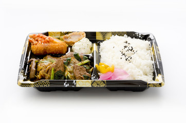 レバニラ炒め弁当