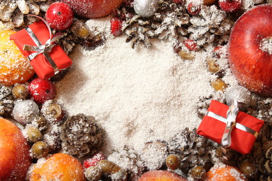 Weihnachtsumrandung