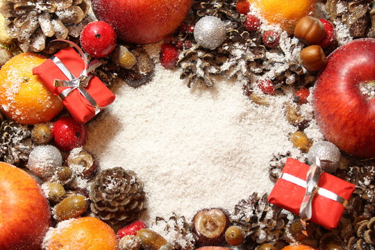 Weihnachtsumrandung