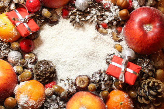 Weihnachtsumrandung
