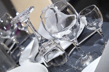 Table setting, banquet