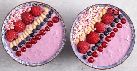 Smoothie bowls.