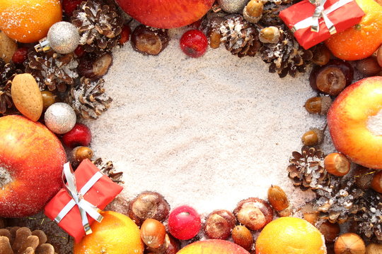 Weihnachtsumrandung