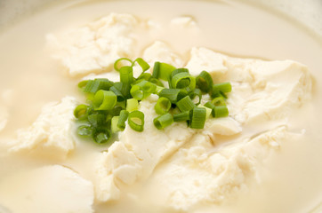 ゆし豆腐（沖縄の郷土料理）アップ