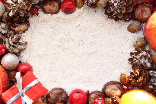 Weihnachtsumrandung