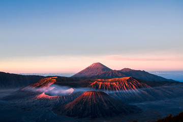 Fototapeta na wymiar Bromo volcano, Jawa, Indonesia