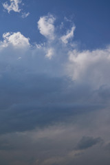 Fototapeta na wymiar Blue Sky with clouds replacement 