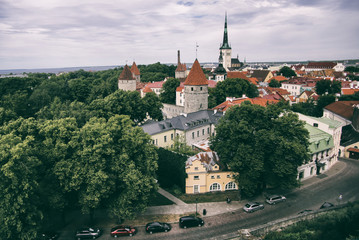 Obraz premium Old Tallinn - Estonia
