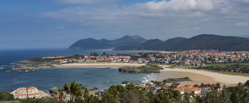 Noja en Cantabria en el Norte de Espa&ntilde;a