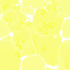 Yellow texture. Vector murble background. Watercolor hand drawn marbling illustration, aqua print. Bright colorfull stains. Cover design, trendy graphic, artistic effect. Abstract painting template.