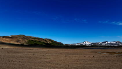 Landscape of Iceland.