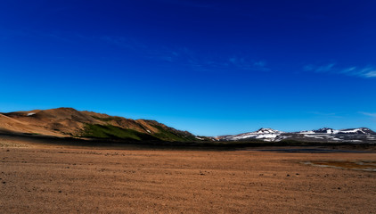 Landscape of Iceland.