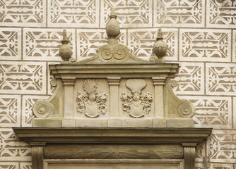 Castle Nachod. Czech republic