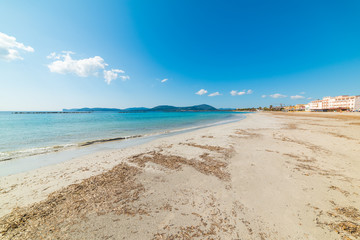 Alghero Lido on a sunny day