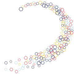 Geometric Background. Simple Pattern for Postcard, Print, Banner or Poster. Modern abstract background with polygons. Vector Texture in Trendy Minimalistic Style