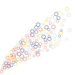 Geometric Background. Simple Pattern for Postcard, Print, Banner or Poster. Modern abstract background with polygons. Vector Texture in Trendy Minimalistic Style