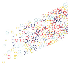 Geometric Background. Simple Pattern for Postcard, Print, Banner or Poster. Modern abstract background with polygons. Vector Texture in Trendy Minimalistic Style